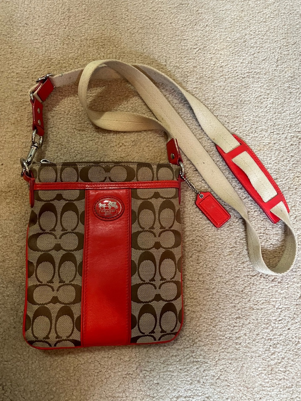 Coach Signature Crossbody